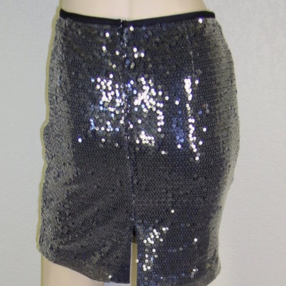 Calvin Klein NWT Sequined Mini Skirt #5066 - Picture 3 of 5